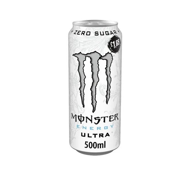 Monster Energy Zero Ultra White 500ml PMP