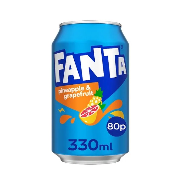 (CHECK LATER) Fanta Pineapple & Grapefruit 330ml PMP