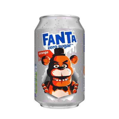 (DELIST) Fanta Orange Zero 330ml