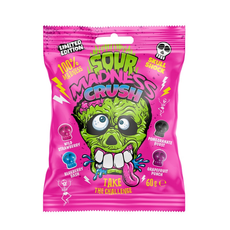 (Discontinued) Sour Madness Crush Ltd Pouch 60g