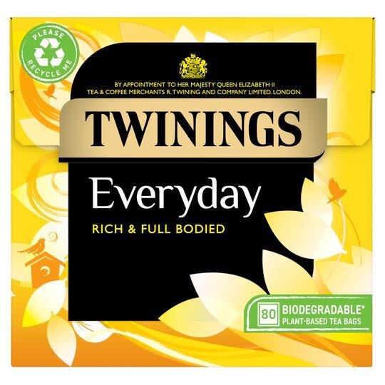 Twinings Everyday Tea Bags 80s (HS)