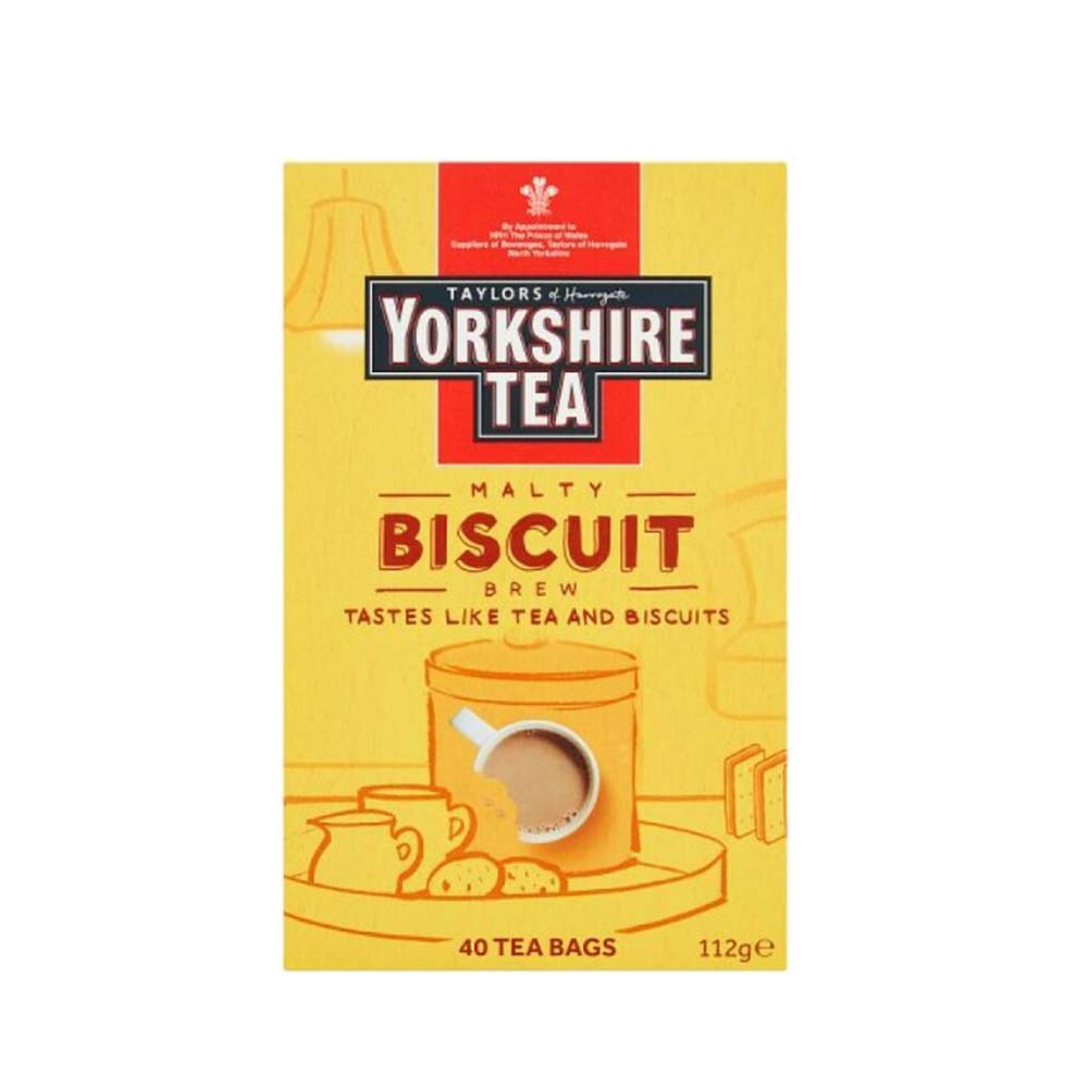 Taylors Biscuit Brew Tea Bags 40s 112g