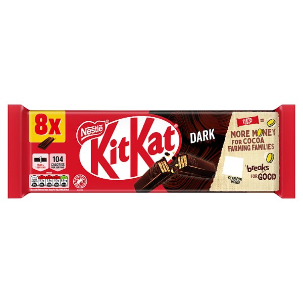 KitKat 2 Finger 8pk Dark (8 x 20.7g) (HS)