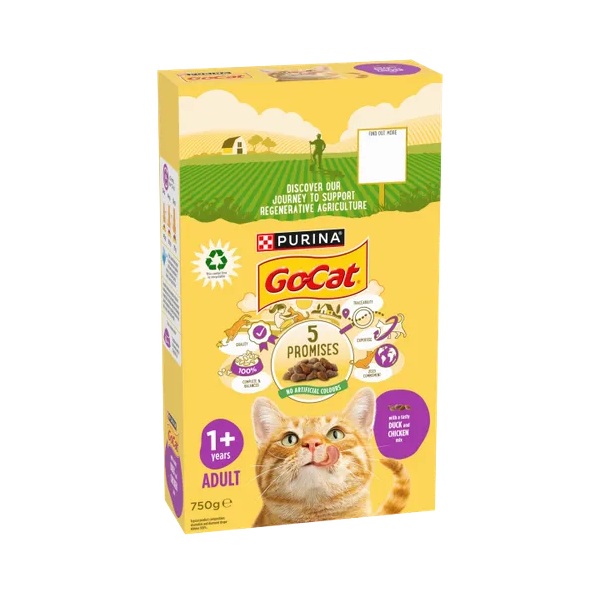 (DELIST) Go-Cat Chicken & Duck 750g (HS)