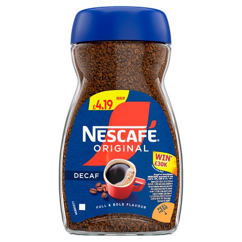 Nescafe Original Decaf PM £3.79 95g (HS)