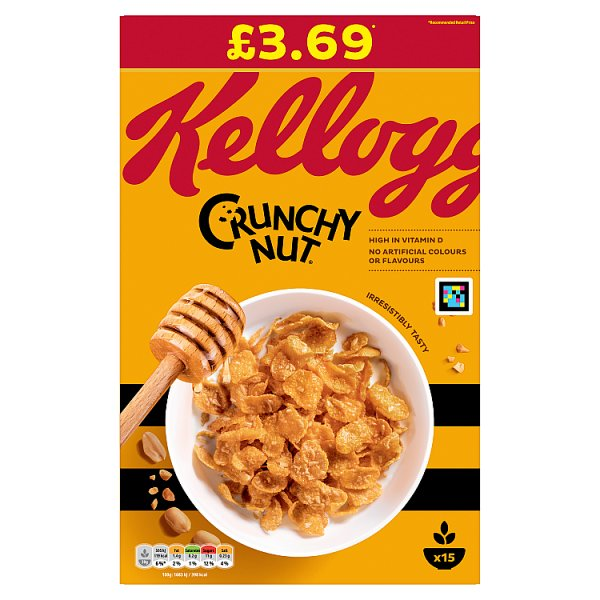 Kelloggs Crunchy Nut PM £3.69 460g