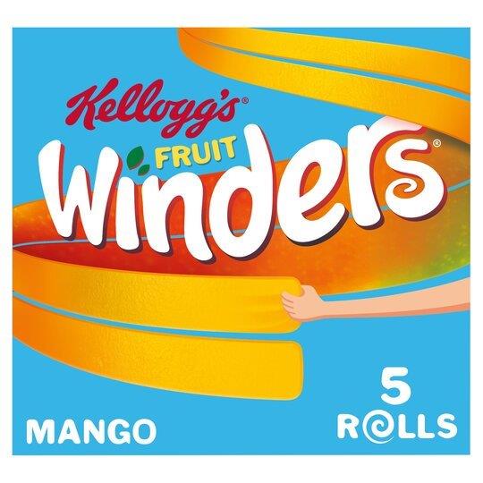 (Discontinued) Kelloggs Fruit Winders Mango 5pk (5 x 17g)