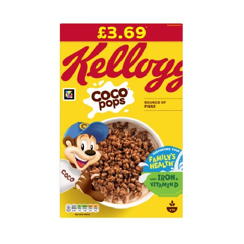 Kelloggs Coco Pops PM £3.69 420g
