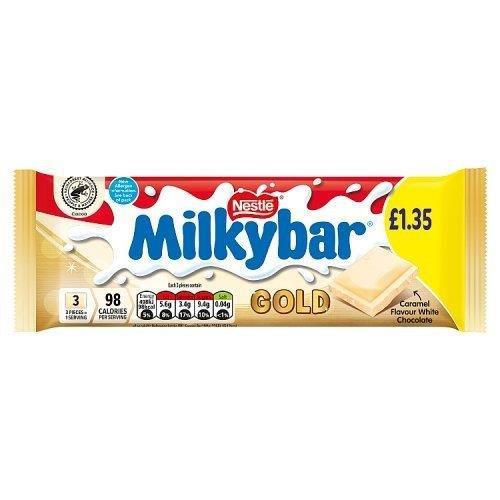 (DISCONTINUED) Milkybar Gold Block PM £1.50 90g