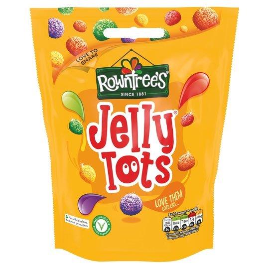 Rowntrees Pouch Jelly Tots 150g (Vegan)