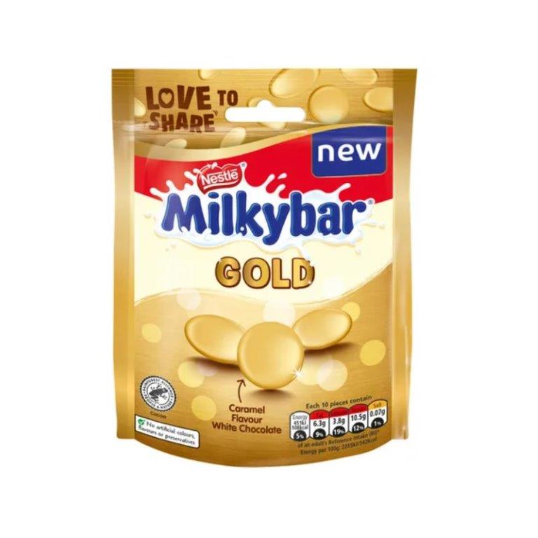 (DISCONTINUED) Milkybar Buttons Gold Pouch 86g