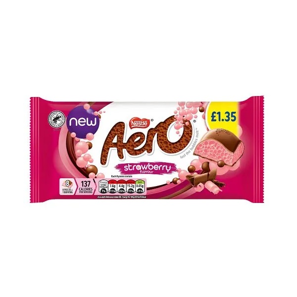 (Delist) Aero Strawberry Block PM £1.35 90g