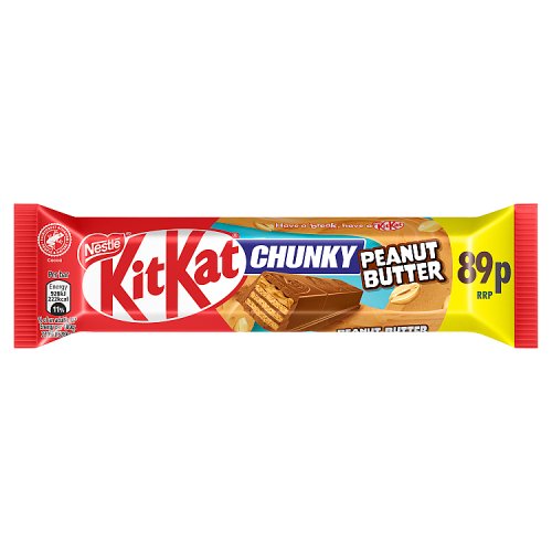 KitKat Chunky Peanut Butter PM 89p 42g