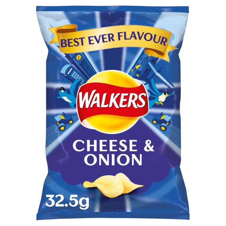 Walkers Crisps Cheese & Onion 32.5g
