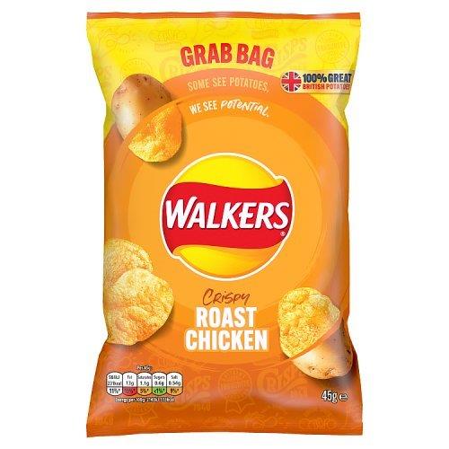 Walkers Grab Bag Roast Chicken 45g