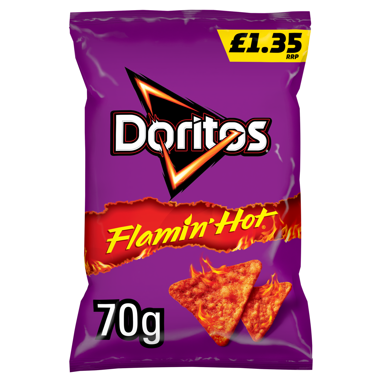 Doritos Extra Flamin Hot 70g PM £1.35