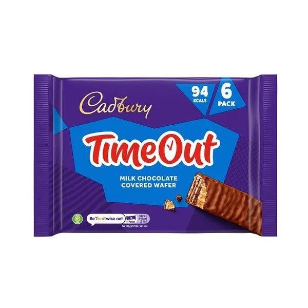 (DELIST) Cadbury Timeout 6pk (6 x 18g) 108g