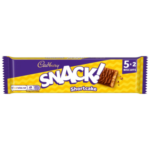Cadbury Shortcake Snack Biscuit 5pk (5 x 20g)