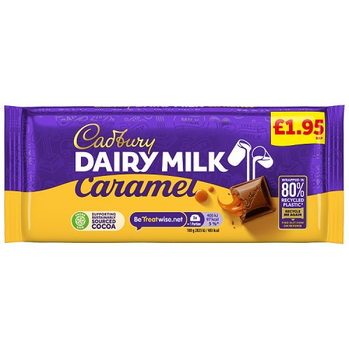 Cadbury Dairy Milk Caramel Block PM £1.95 120g