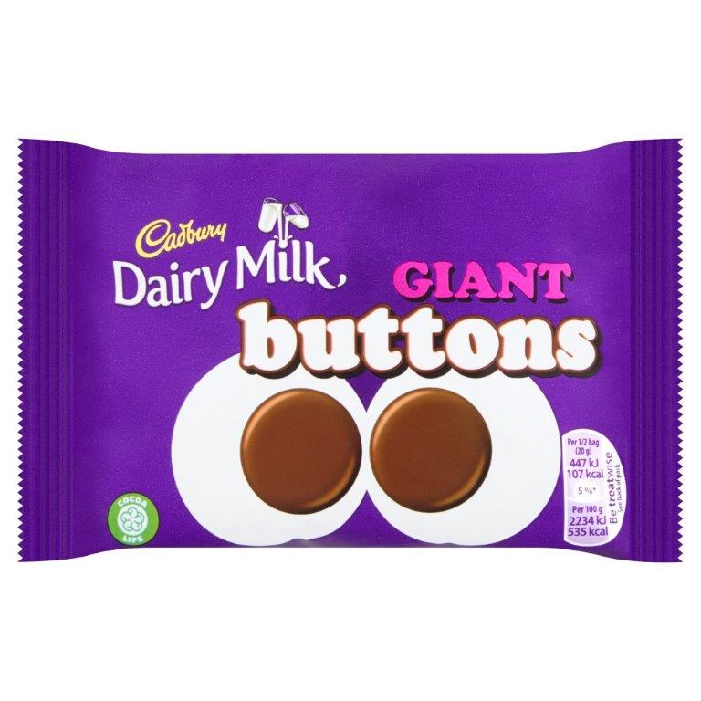 (DELIST) Cadbury Std Giant Buttons 40g