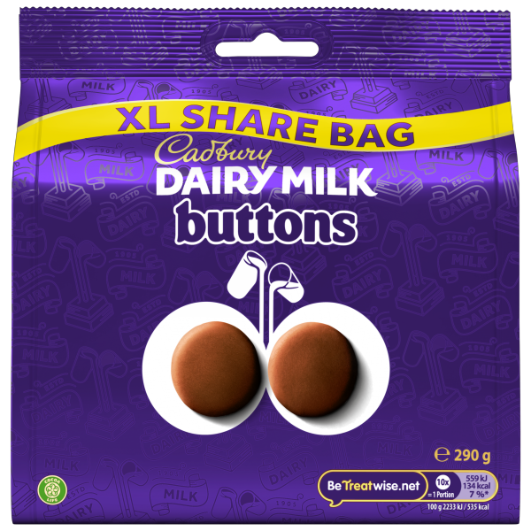 Cadbury Giant Buttons Large Bag 290g