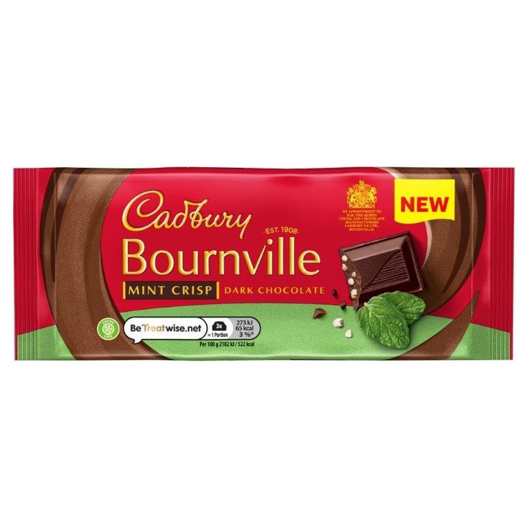 (DISCONTINUED) Cadbury Bournville Block Mint 100g