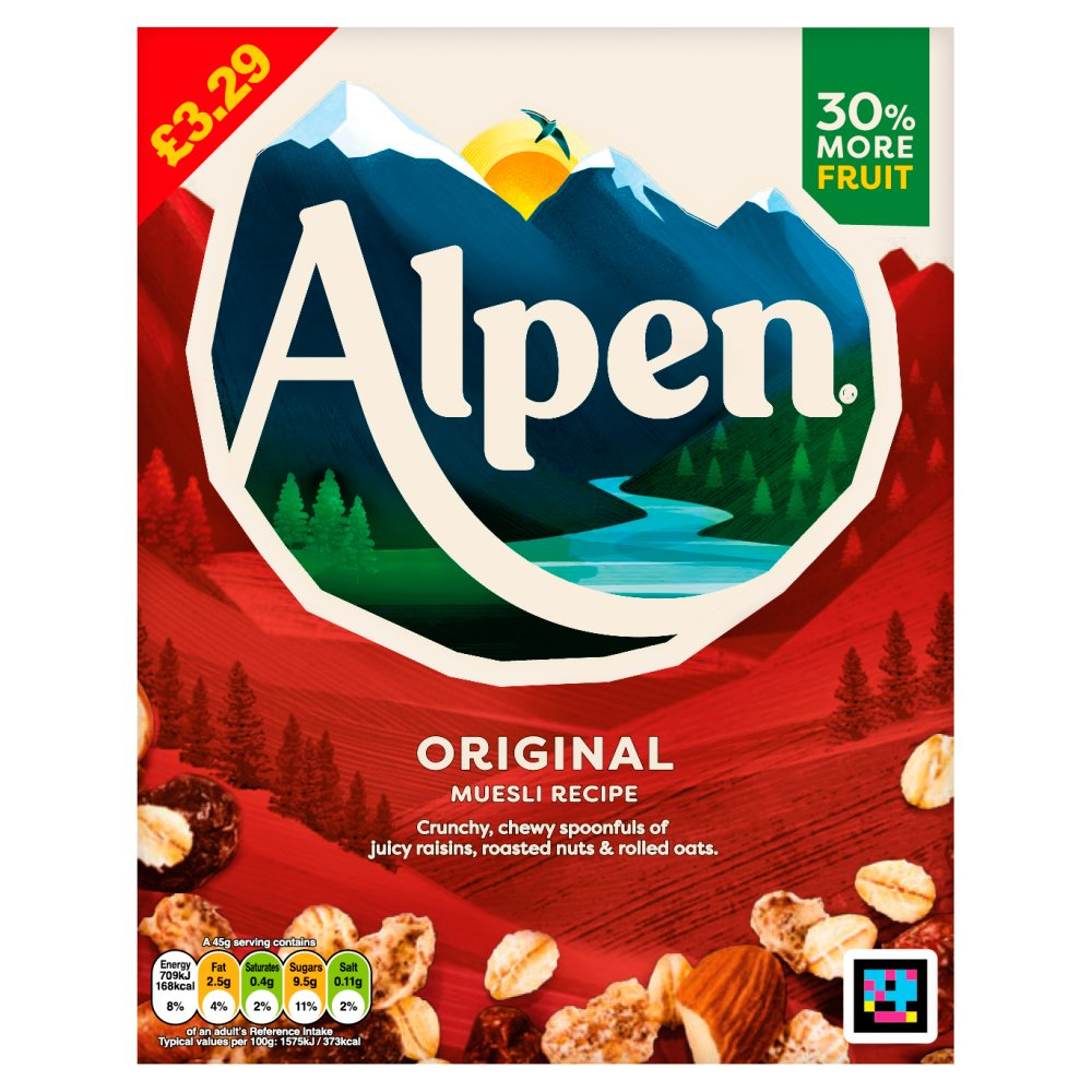 Alpen Original 550g PM £3.29