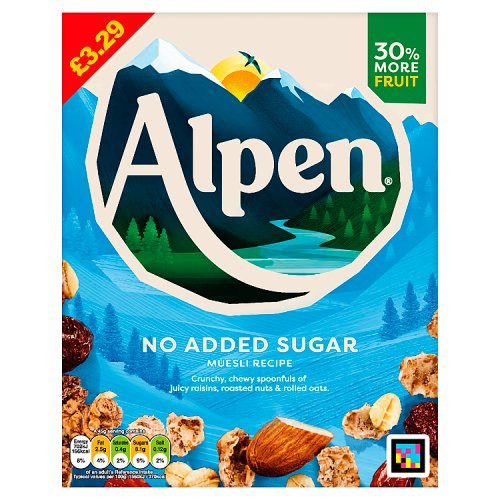 Alpen NAS 550g PM £3.29