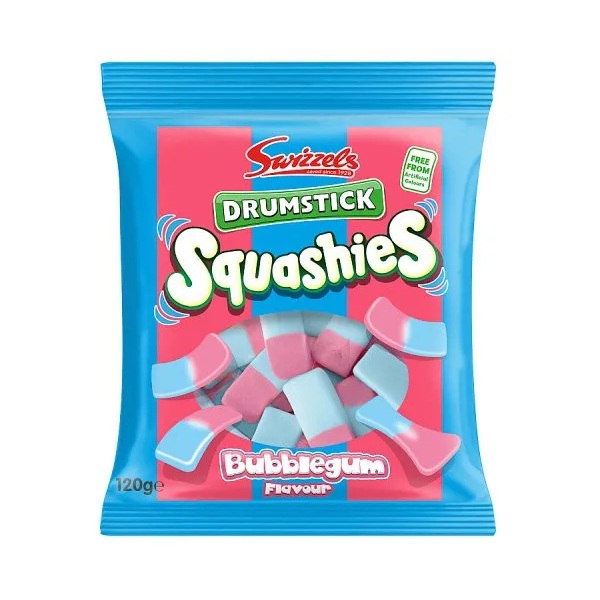 Swizzels Squashies Bubblegum 120g