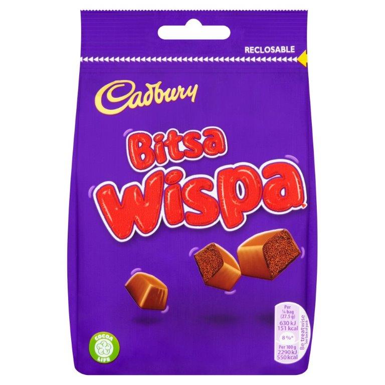 Cadbury Large Bag Bitsa Wispa 100g (E)