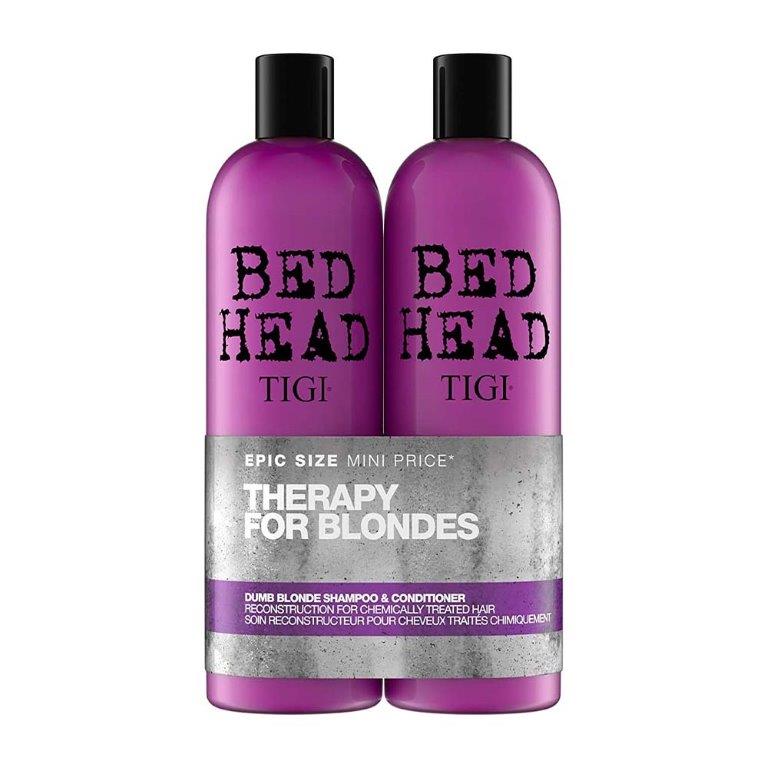 TIGI Duo Bed Head Dumb Blonde (2 x 750ml)