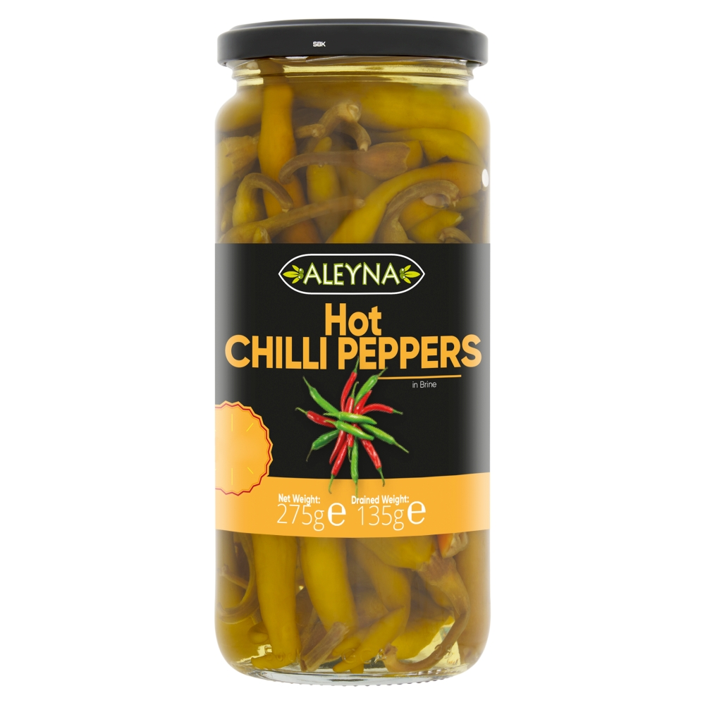 Aleyna Hot Chilli Peppers 275g PM £1.49