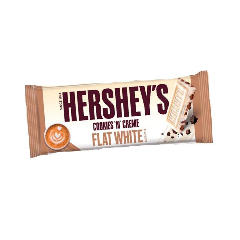 (Discontinued) Hersheys Cookies N Creme Flat White Block 90g