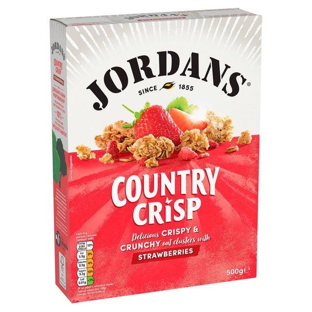 Jordans Country Crisp Strawberry PM £3.49 400g