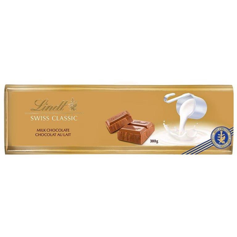 Lindt Gold Bar Milk 300g