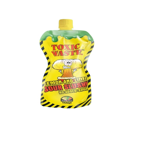 (DISCONTINUED) Toxic Waste Lemon & Lime Slushy Pouch 250ml
