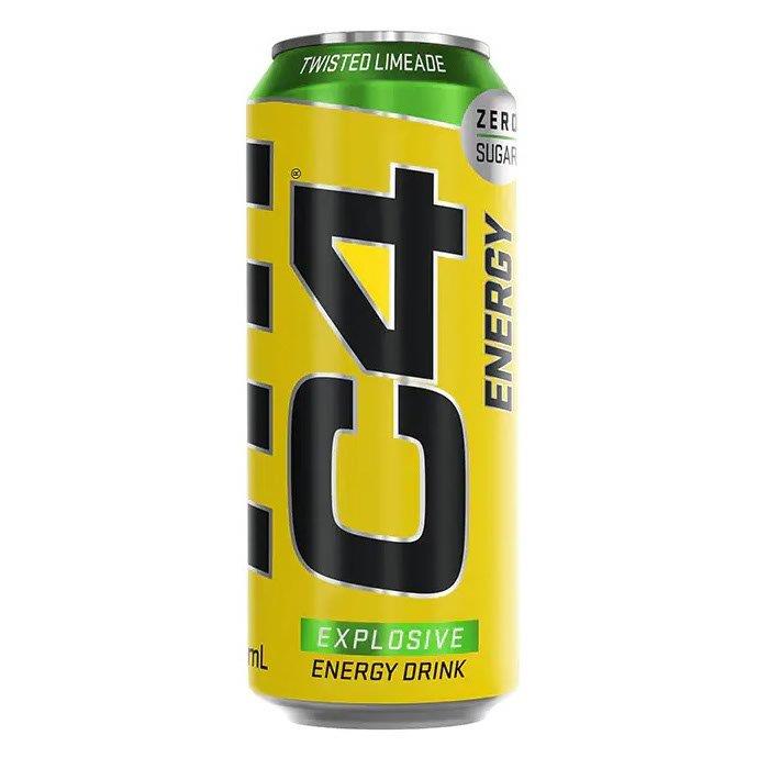 C4 Energy Twisted Limeade 500ml