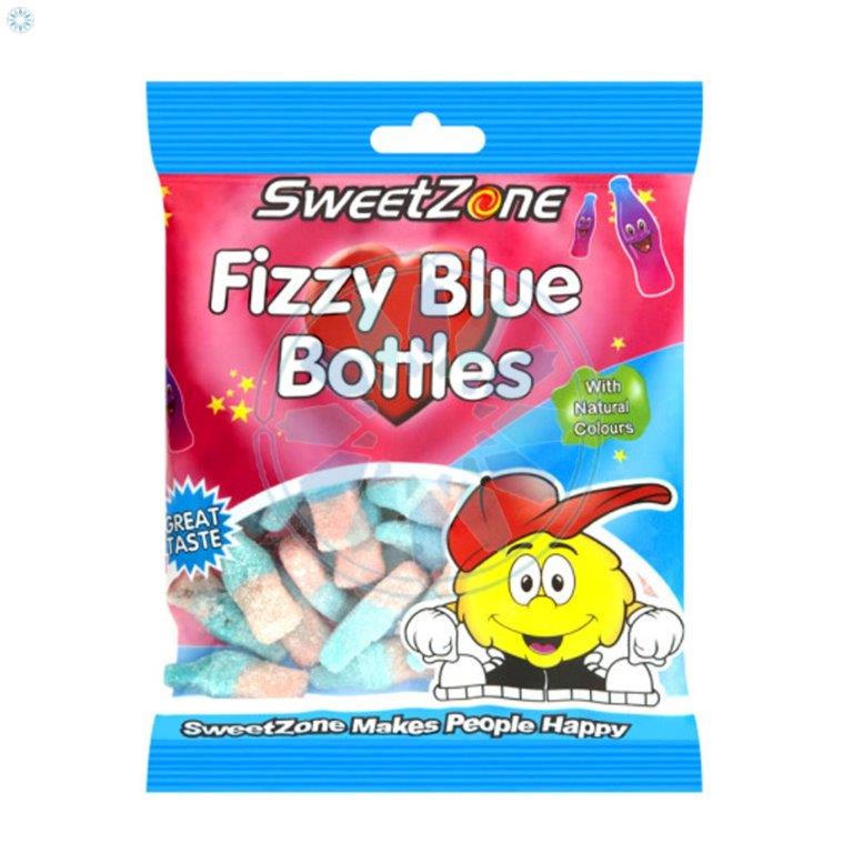 Sweetzone Fizzy Blue Bottles Bag 90g