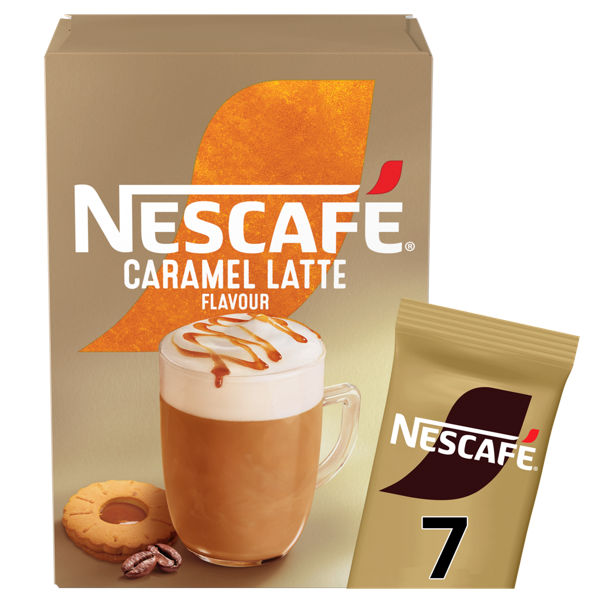 Nescafe Sachets Gold Latte Caramel 7s (7 x 17g)