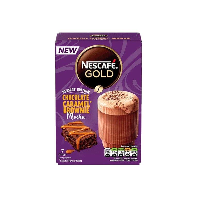 (Discontinued) Nescafe Sachets Gold Choco Caramel Brownie Mocha 7s (7 x 21.4g) 149.8g