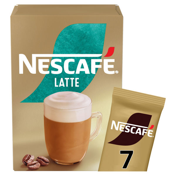 Nescafe Sachets Coffee Latte 7s (7 x 18g)