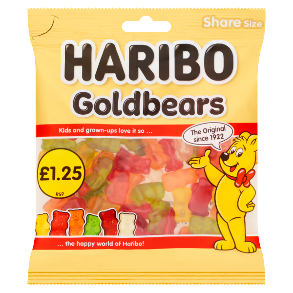 Haribo Gold Bears 140g PM £1.25