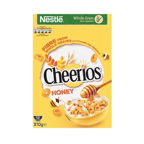 Nestle Honey Cheerios (6 x 370g)