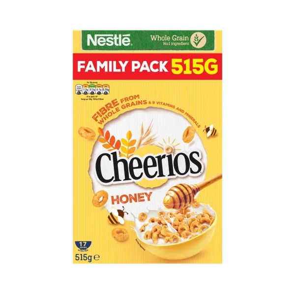 Nestle Honey Cheerios 515g