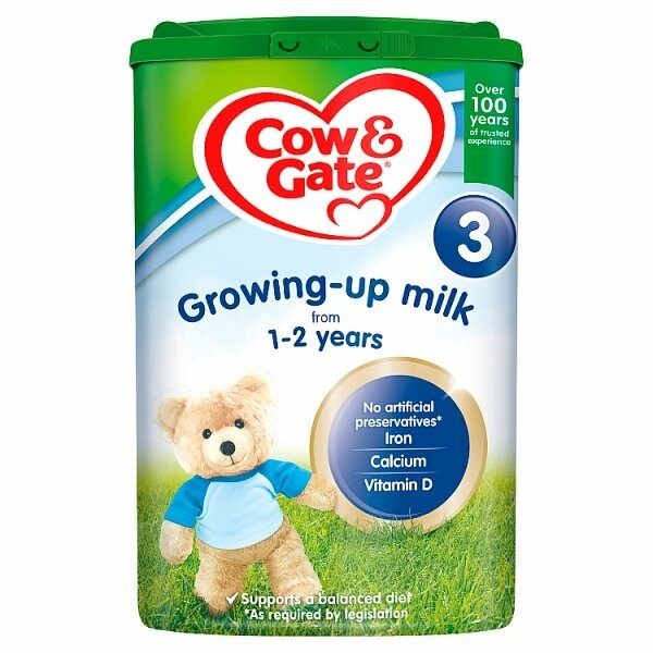 Cow & Gate Growing Up Milk 1-2 Years (Stage 3) 800g