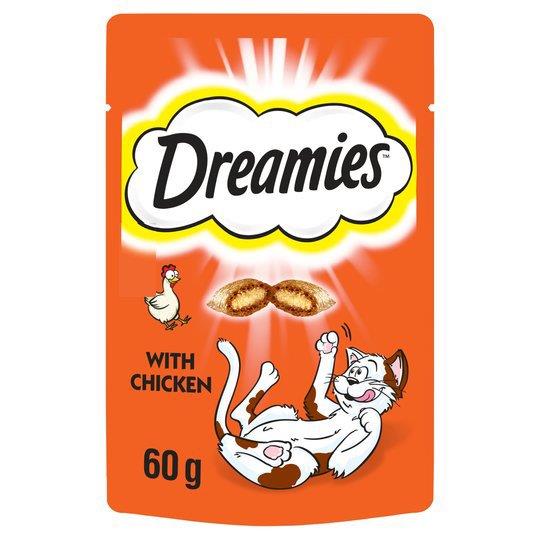 Dreamies Cat Treats With Chicken 60g