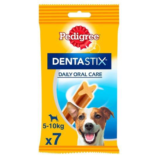 Pedigree Dentastix Daily Dental Chews Young Small Dog 7 Sticks 110g