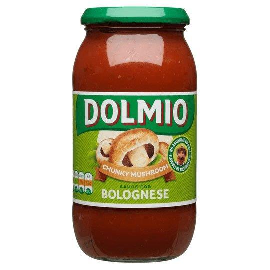 Dolmio Jar Sause Chunky Mushroom Bolognese 450g