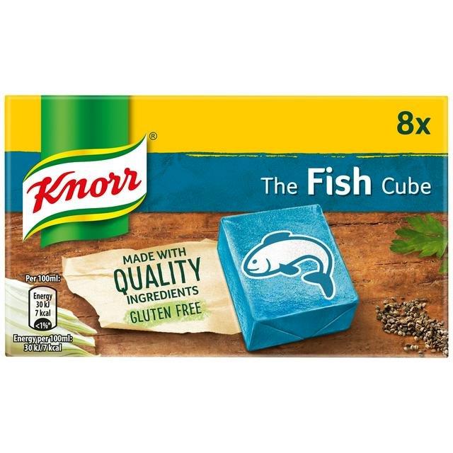 Knorr Stock Cubes Box Fish 8s (8 x 10g)