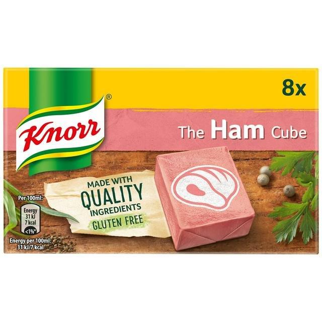 Knorr Stock Cubes Box Ham 8s (8 x 10g)